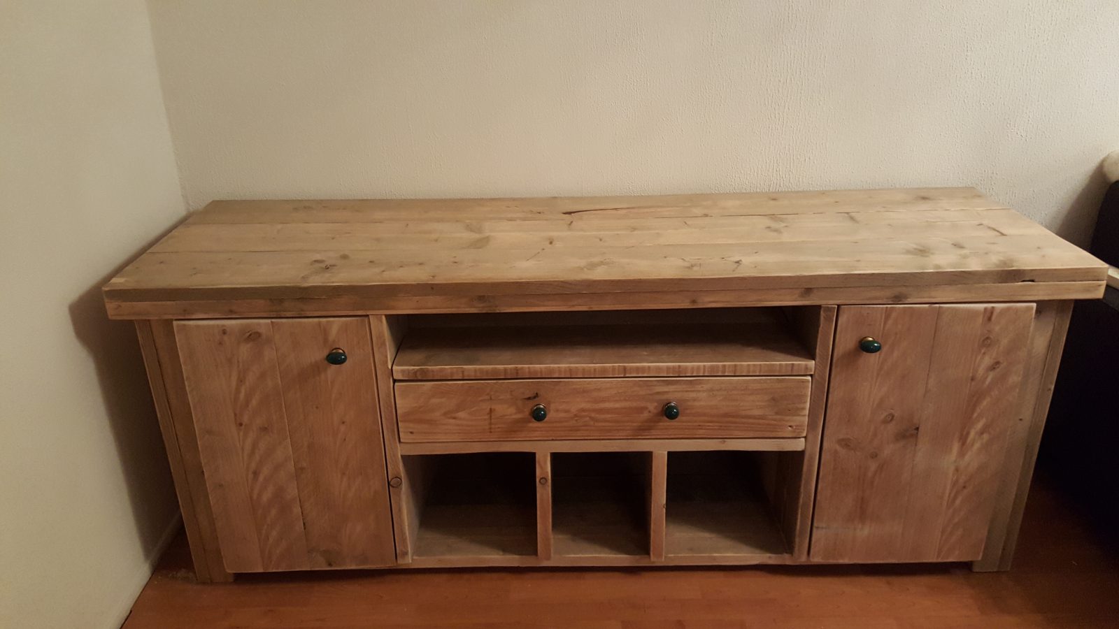 rbhoutwerk steigerhout dressoir lades