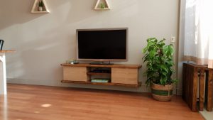 rbhoutwerk tv-meubel tv-kast hangend