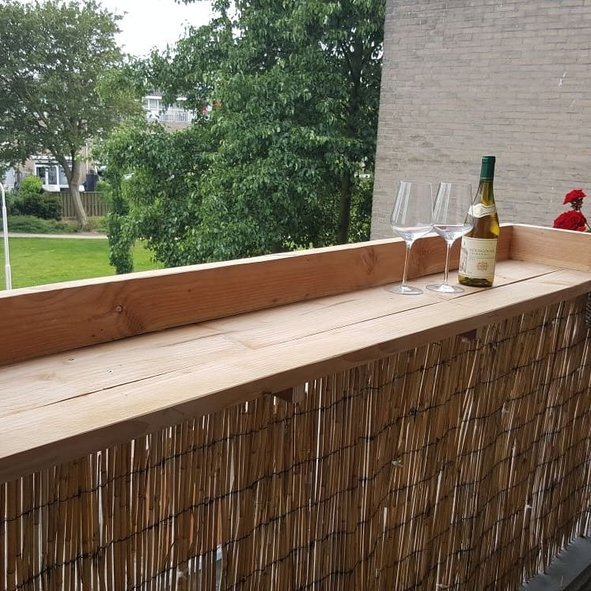 rbhoutwerk balkonbar steigerhout